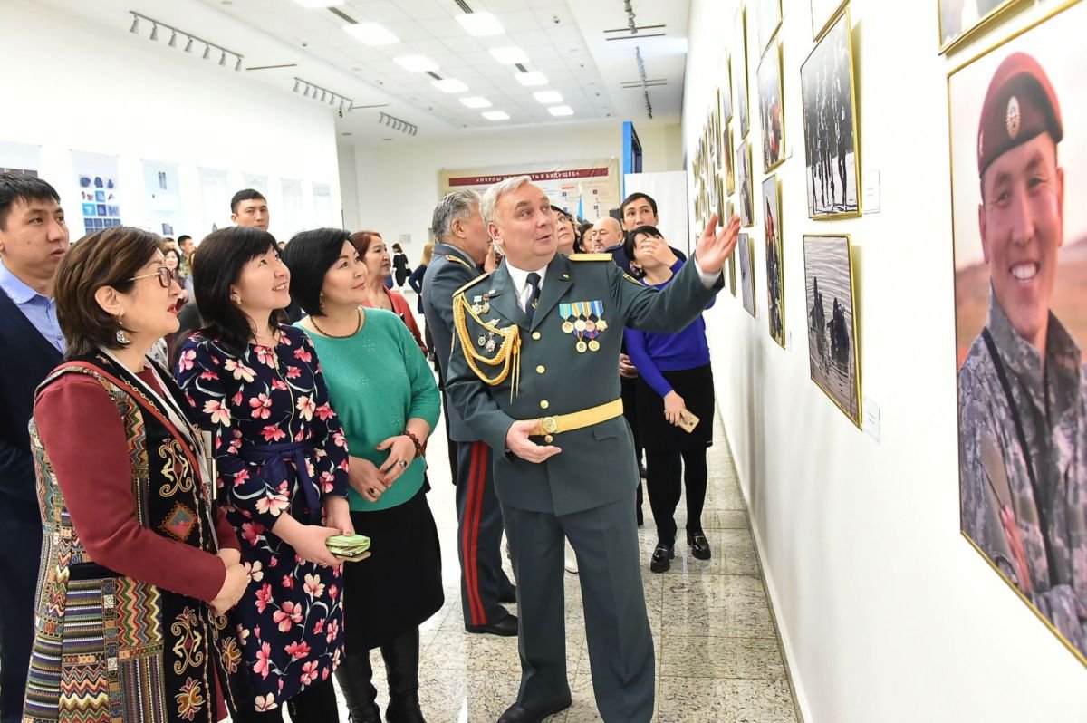 "Ұлттық Ұлан Тәуелсіздік күзетінде" фотокөрмесі өтті