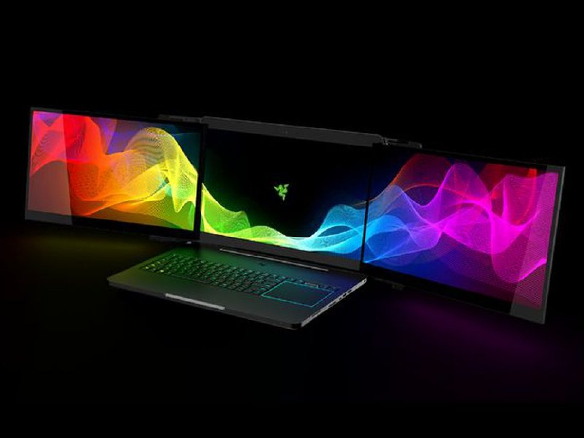 Razer үш мониторлы ноутбук шығарды