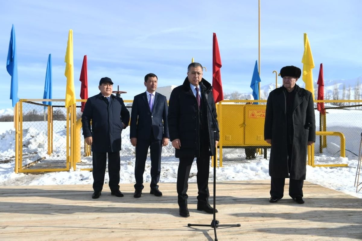 Төлеби ауданында үш елді мекеннің тұрғындары көгілдір отынмен қамтылды