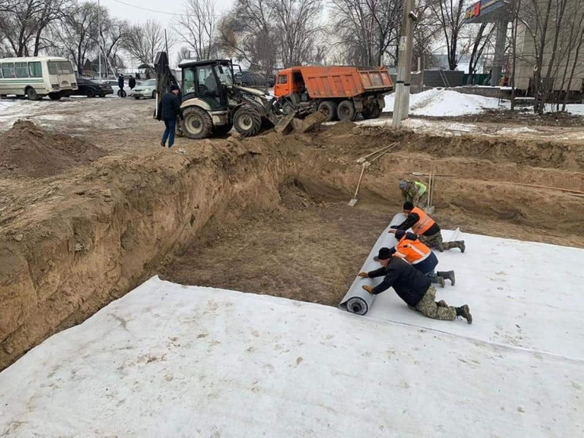 Шамалған стансасында жаяу жүргіншілер көпірінің құрылысы басталды