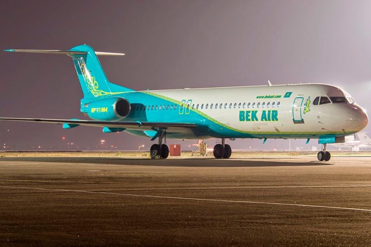 Елімізде Fokker 100 ұшақтарын пайдалануға уақытша тыйым салынды