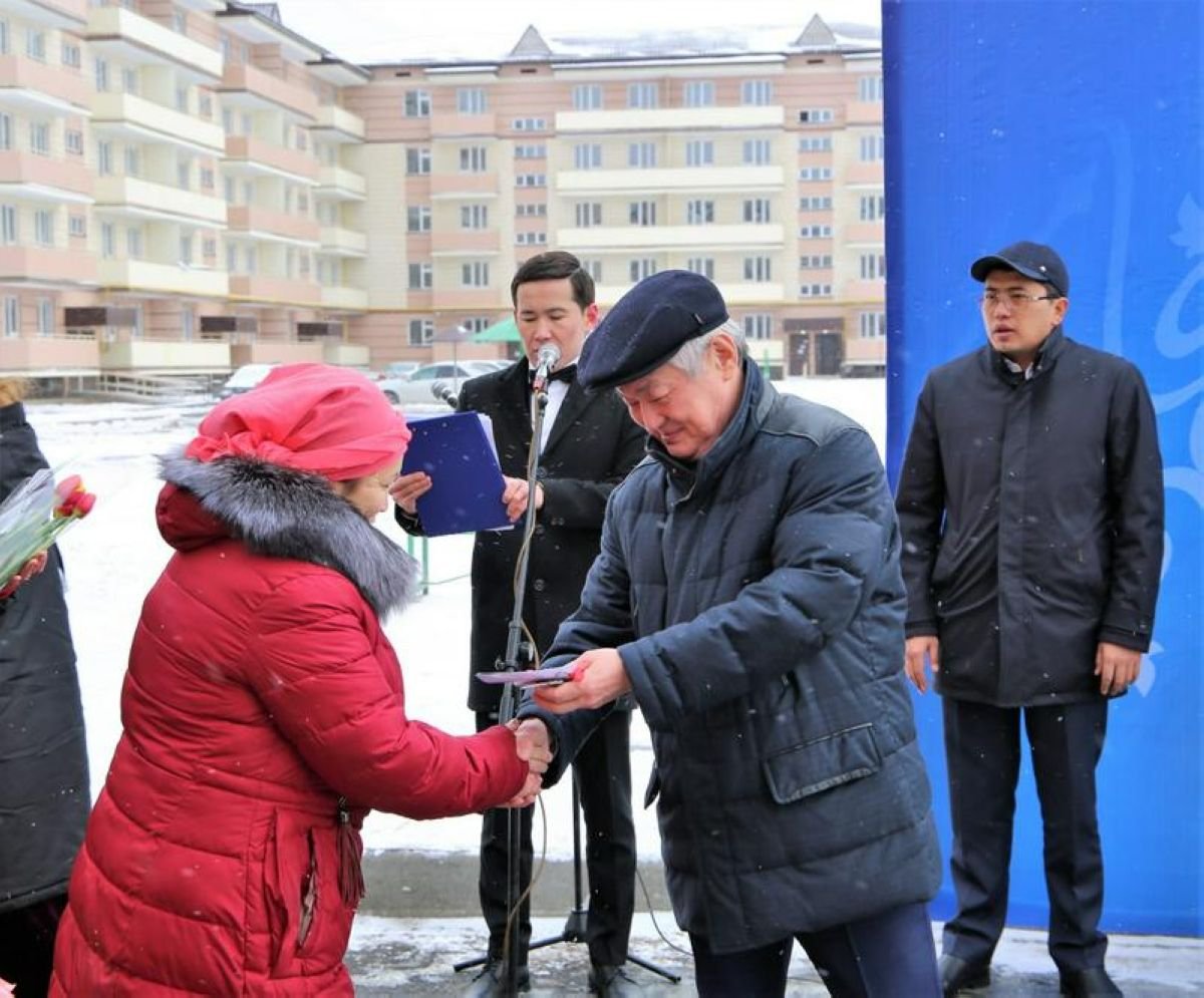 Таразда 80 пәтерлі тұрғын үй пайдалануға берілді