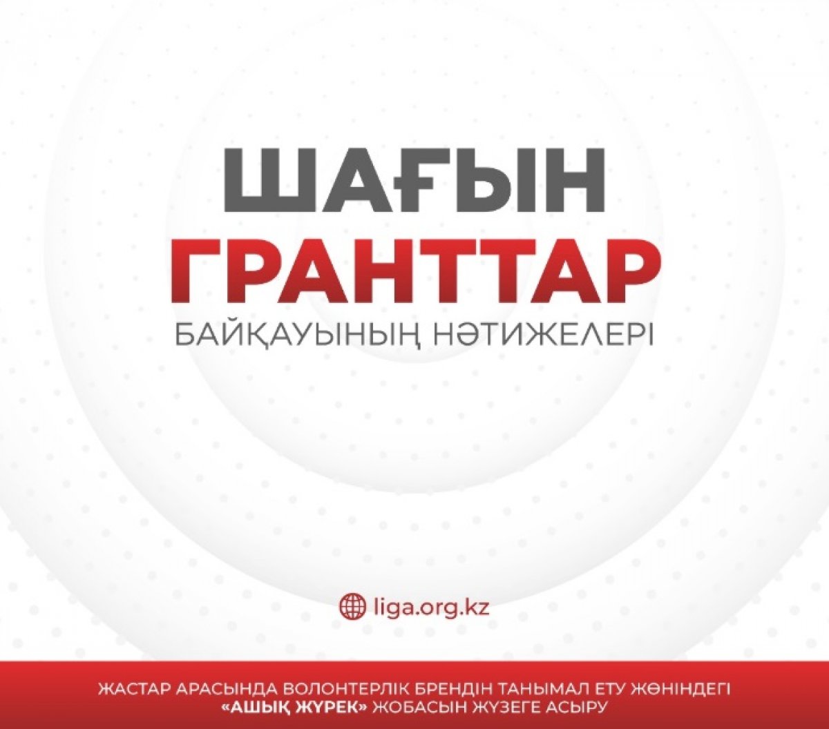  «Ашық жүрек» шағын гранттар бауқауының жеңімпаздары анықталды