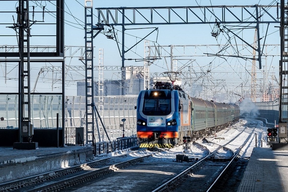 Пойыздар кесте бойынша жүріп жатыр