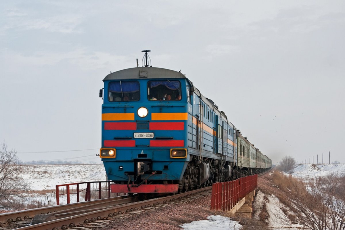 Ақтөбеде теміржолшылар наразылық білдірді