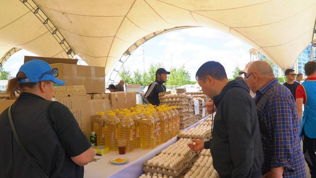 Елордада апта сайын өтетін ауыл шаруашылығы жәрмеңкелері басталды