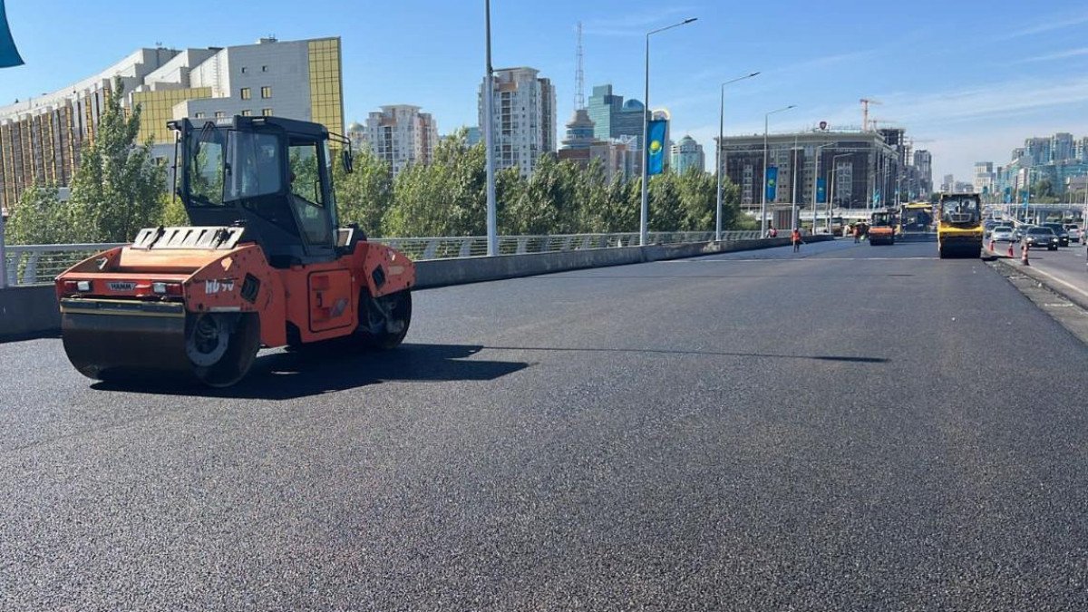 Сарайшық көпіріндегі жөндеу жұмыстары қазан айының соңында аяқталады