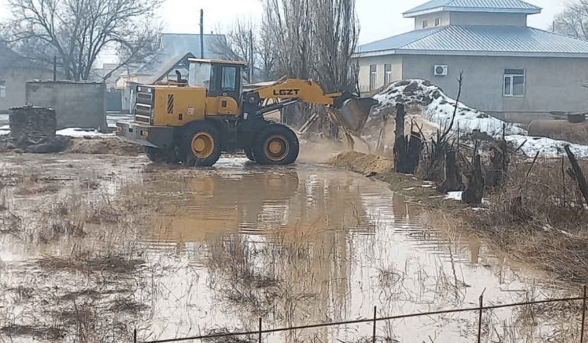 Жамбыл облысының үш ауданындағы бірнеше ауылды су басты