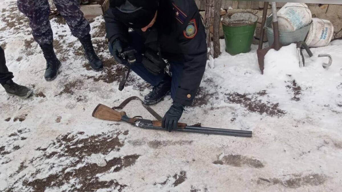 Ақмола облысында танысын атып өлтірген күдікті ұсталды