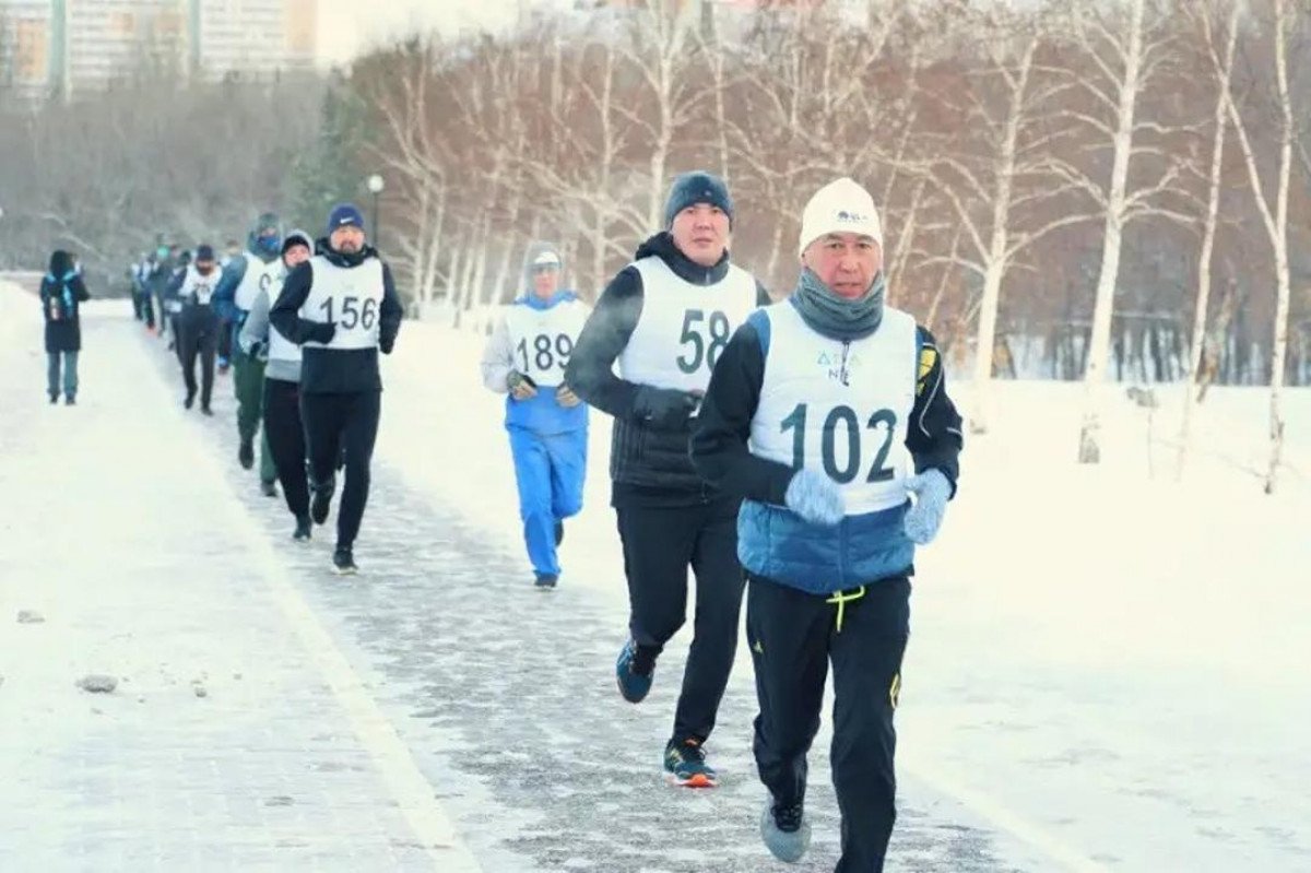 Астанада жаппай жүгіруден өтетін жаңажылдық жарыстың бағыты өзгерді