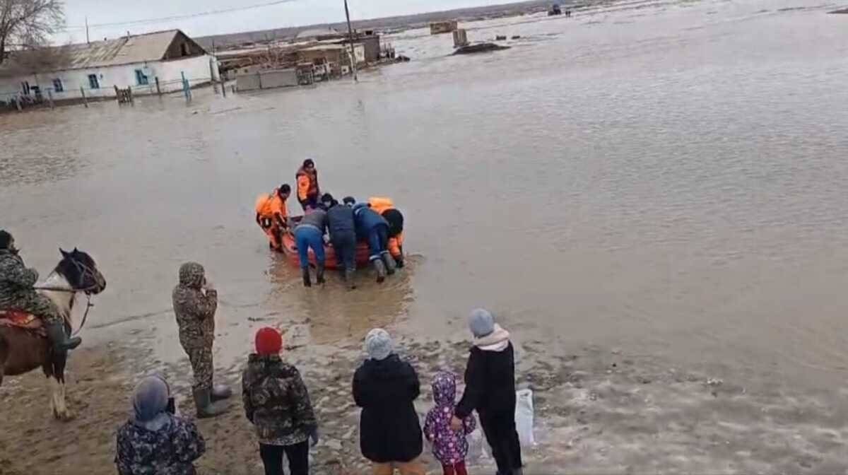 Арқалық қаласына қарасты екі ауылды су басты