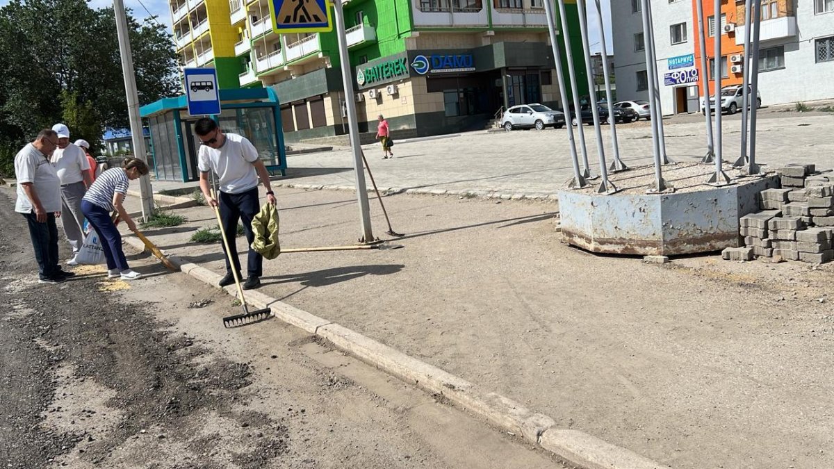 «Таза Қазақстан»: Ұлытау облысында ауқымды тазалық акциясы өтті