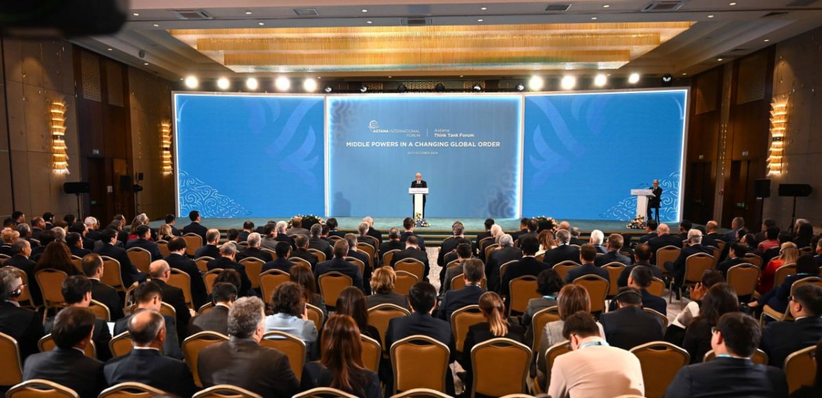 Мемлекет басшысы Astana Think Tank форумының пленарлық отырысына қатысты