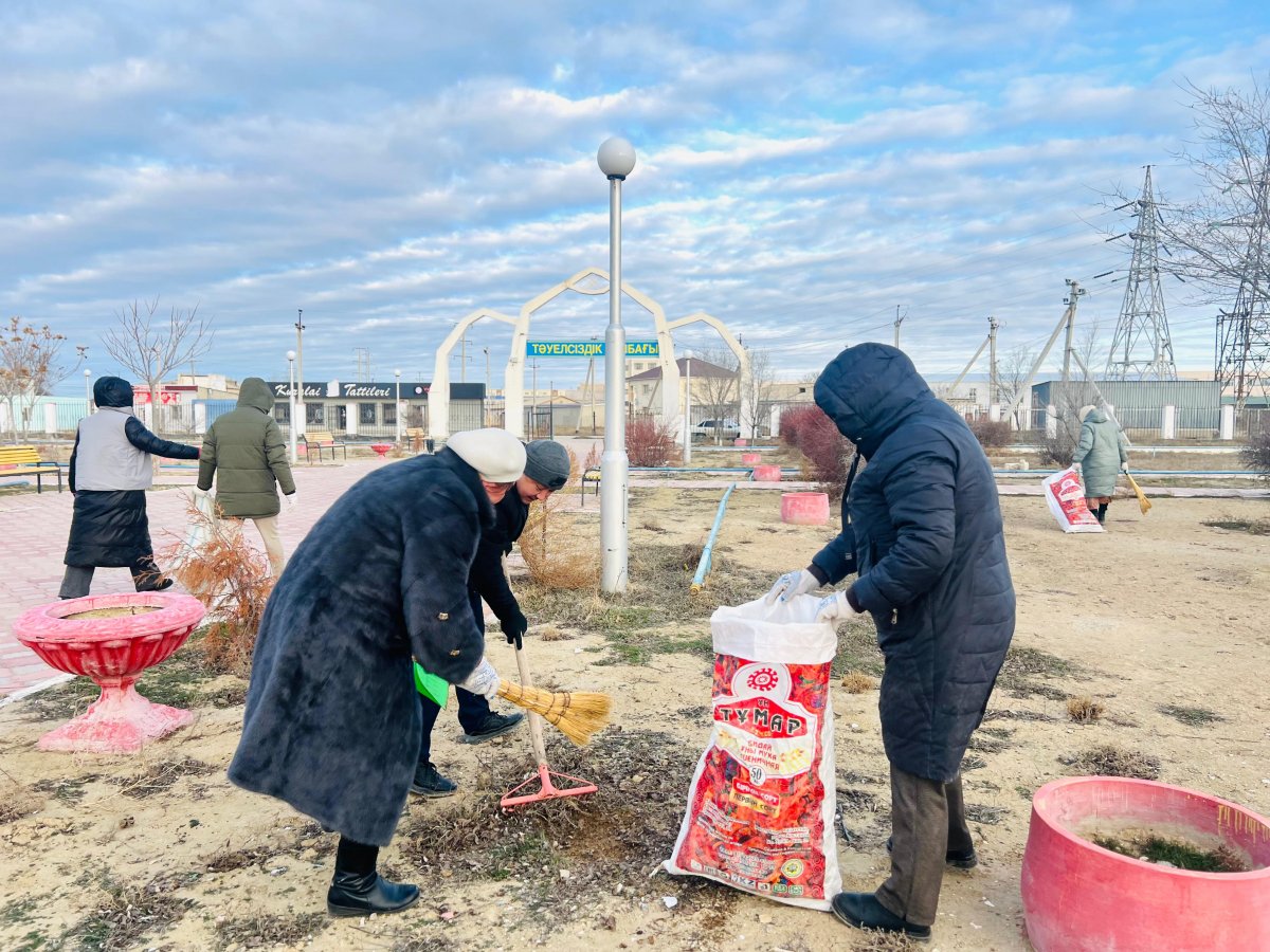 «Таза бейсенбі» акциясы республика бойынша жалғасып жатыр