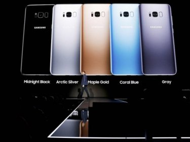 АҚШ-та Galaxy S8 және S8+ жаңа смартфондары таныстырылды