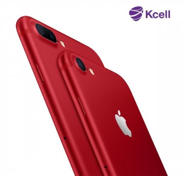 «Кселл» iPhone 7 және iPhone 7 Plus RED смартфондарына тапсырыс қабылдайды