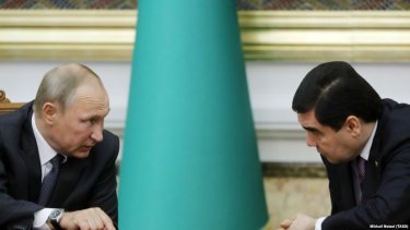 Путин мен Бердымұхамедов "стратегиялық әріптестік" туралы келісімге қол қойды