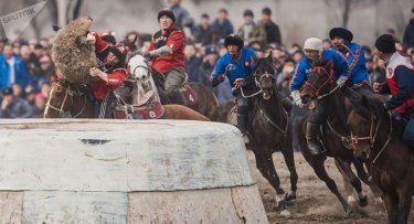 ЮНЕСКО мәдени мұралары тізіміне көкпар қырғыздар атынан енгізілді