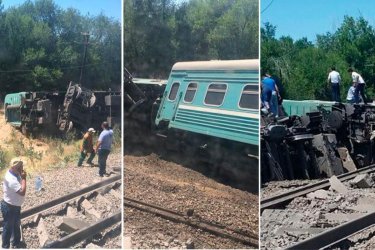 Шудағы пойыз апатына кінәлілер анықталды