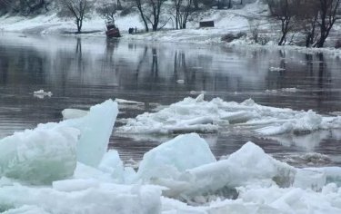 Қызылорданың тұсында ескі су бөгеті жарылды