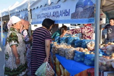 Жәрмеңкеде 150 тонна өнім ұсынылды