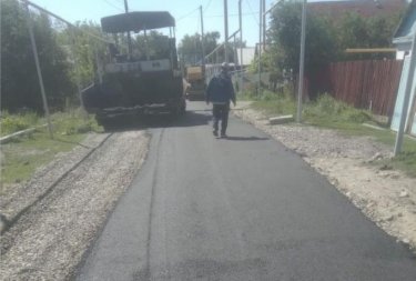 «Халыққа көмек» жобасы аясында ауылдағы жол жөнделді