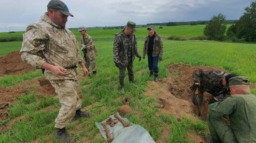 Павлодарлық зерттеушілер 11 жауынгердің мүрдесін тапты