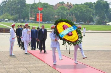 Мұхтар Тілеуберді Вьетнам Социалистік Республикасына ресми сапармен барды