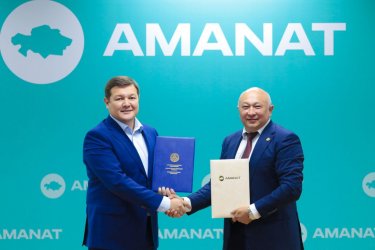 «AMANAT» партиясы мен Қазақстан футбол федерациясы бірлесіп бұқаралық спортты дамытады