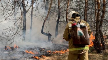 Қостанайдағы өрт: елді мекендерге қауіп төніп тұрған жоқ