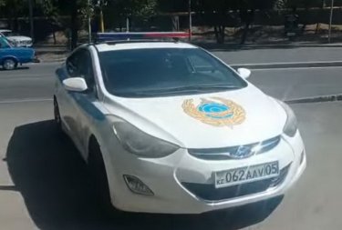 Алматыда жалған патрульдік полиция көлігі анықталды