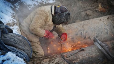 Екібастұзда тағы бір жылу құбыры жарылды