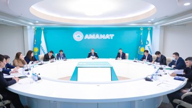 AMANAT партиясында табиғи монополиялардың қызметін реттеу мәселесі талқыланды