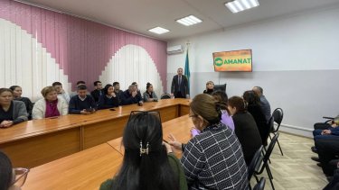 «AMANAT» бастауыш партия ұйымдары конференцияларға қатысу үшін делегаттар сайлауда