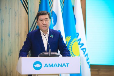 «AMANAT» Президент Жолдауын жүзеге асырудың алғы шебінде болуға тиіс – Ерлан Қошанов