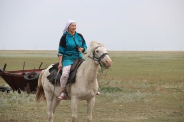 Қырға келін болып түскен қаланың қызы жайлаудағы жалғыз үйде кәсібін дөңгелетіп отыр