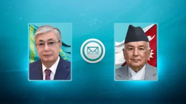 Мемлекет басшысы Непал президентіне көңіл айту жеделхатын жолдады