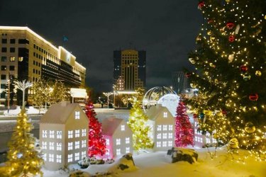 Мұз айдындары мен фотоаймақтар: Астананы безендіру қалай жүргізіліп жатыр?