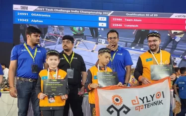 Қазақстандық оқушылар Үндістандағы робототехника чемпионатында 6 жоғары марапатқа ие болды
