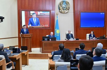 Президент Қасым-Жомарт Тоқаев Парламент Мәжілісінің пленарлық отырысына қатысты