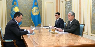 Бозымбаев су тасқынына қатысты Президентке есеп берді