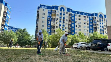 Шымкентте экоакция кезінде 6 тоннадан астам қоқыс шығарылды