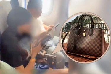 "Louis Vuitton сөмкесін жерге қоймаймын!": Қытайлық әйел қымбат аксессуар үшін рейсті тоқтатып тастаған