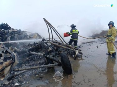 Ақтөбедегі тікұшақ апаты: зардап шеккен екі адамның жағдайы белгілі болды