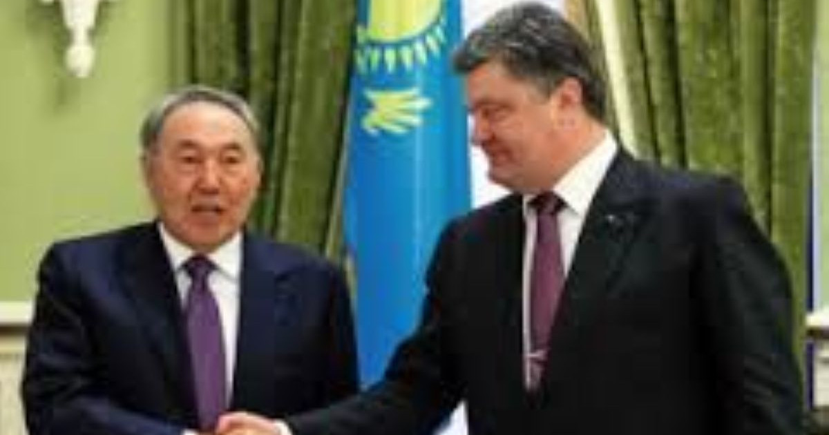 Петр Порошенко Елбасыға алғыс айтты