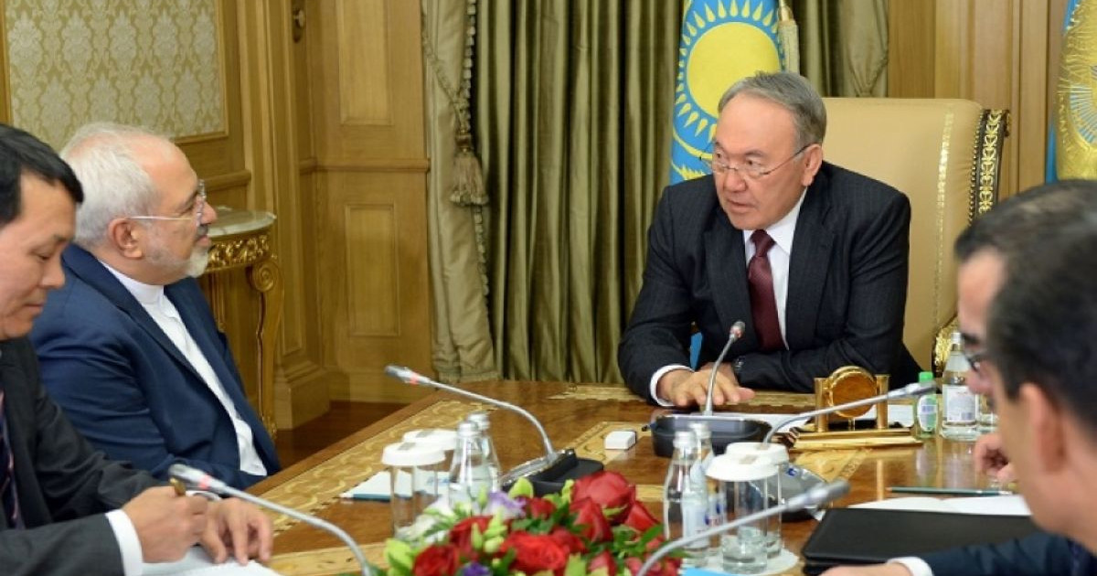 Елбасы Иранның сыртқы істер министрін қабылдады