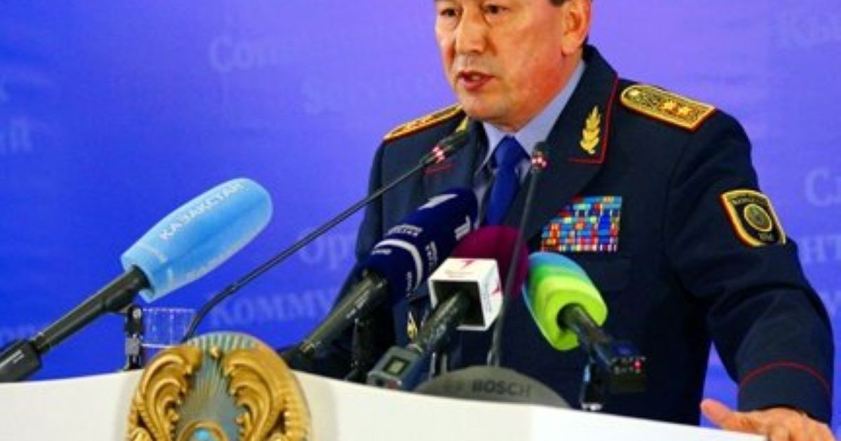 ҚР Ішкі істер министрі Қ.Қасымов генерал-полковник атанды