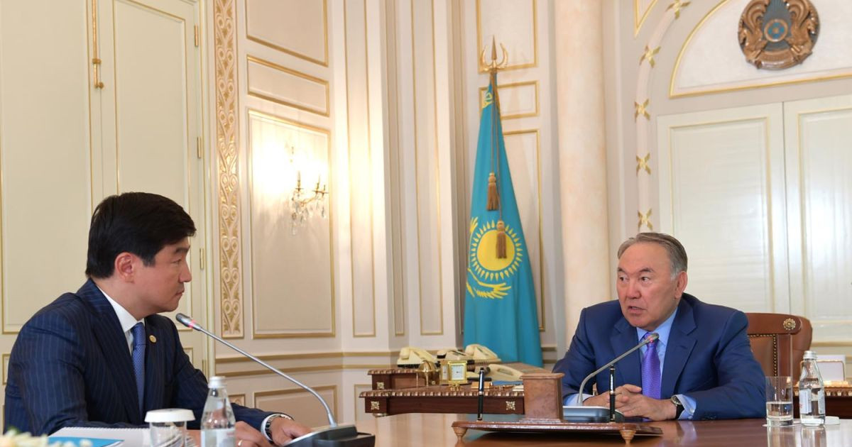Елбасы Нұрсұлтан Назарбаев Бауыржан Байбекті қабылдады