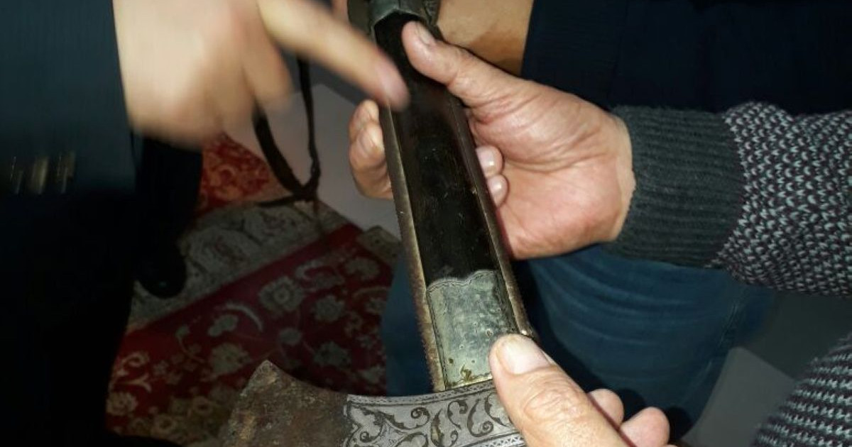 Қанжығалы Бөгенбайдың айбалтасы музейге тапсырылды