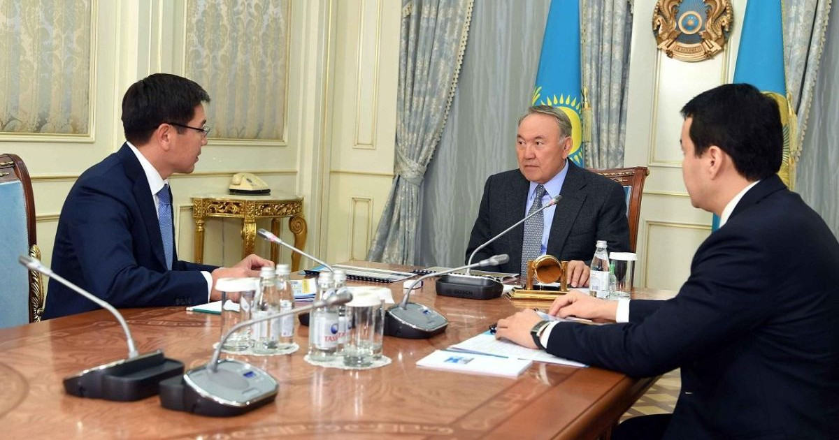 Елбасы «Қазатомөнеркәсіп» ұлттық атом компаниясы» төрағасы Асқар Жұмағалиевті қабылдады
